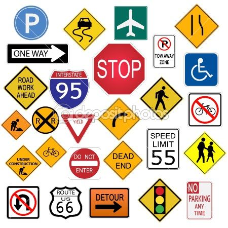 Driver Education Road Sign Worksheets